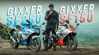 Which One Should You Buy 250 or 150 ??? | Suzuki Gixxer SF 250 🆚️ SF 150 Comparison