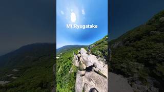 【絶景山旅】竜ヶ岳の重ね岩でinsta360で撮影してみた #トレイルランニング #竜ヶ岳　#鈴鹿セブンマウンテン #重ね岩　#絶景　#登山初心者 #insta360