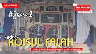 HADROH ROISUL FALAH FT BANG FAY || FESTIVAL HADROH PONPES DAARUL ULUM - BOGOR 2024