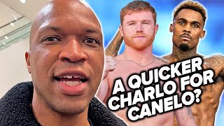 Derrick James leaks masterplan for Jermell Charlo to beat Canelo! Says no catchweight will happen!