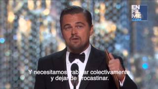 Discurso subtitulado de Leonardo DiCaprio en los Oscars 2016