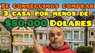 Te conseguimos comprar tres casa por menos de $80,000 dolares las Tres ...