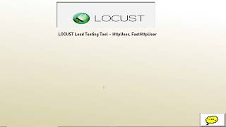 Locust performance testing tool - httpuser & fasthttpuser scripts