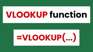 How to Use VLOOKUP in Excel (Step-by-Step Tutorial for Beginners)