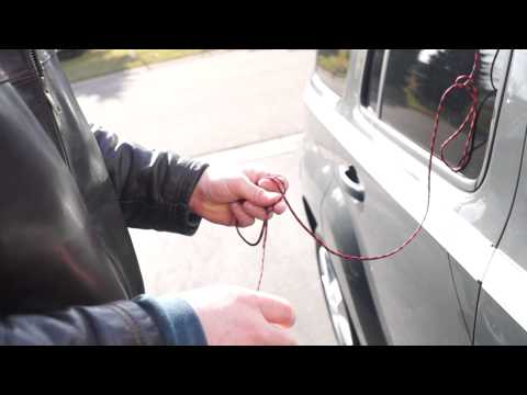How to unlock a car with a string (this really works) How to unlock a car with a string (this really works)