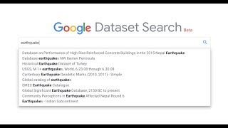 How to Use Google's Dataset Search Tool