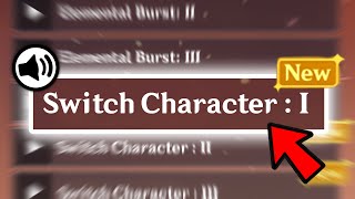 New Character Switch Voiceline for 4.0?!!