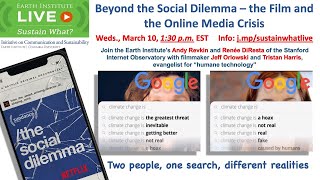 Beyond the Social Dilemma – the Film and the Online Media Crisis