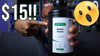 $15 OnePeng 3D Printer Resin is INCREDIBLE