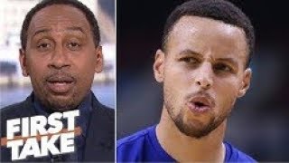 Stephen A ’s choice of Steph Curry over Magic Johnson sparks a heated debate  First Take