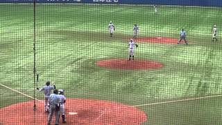 5回裏 常総学院ー平塚学園 2014年秋季関東大会準々決勝