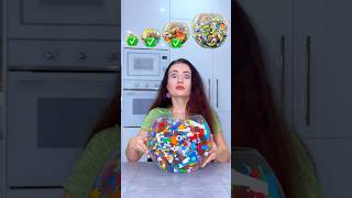 From Small To Giant Gummy Lego #katebrush #shorts #viral