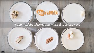 NutraMilk - jak si jednoduše vyrobit čerstvé domácí mandlové mléko