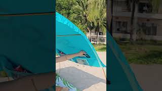 Portable Shade Canopy with large pockets by Suniela Beach