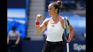 Maria Sakkari | Top 10 points of US Open 2020