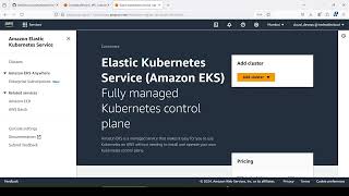 Create a secured Kubernetes cluster on AWS EKS