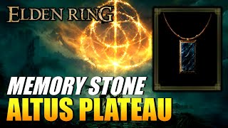 Elden Ring - How To Get Memory Stone In Altus Plateau (Increase Memory Slots)