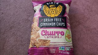 Costco Sale Item Review Siete Grain Free Cinnamon Chips  Churro Strips Taste Test