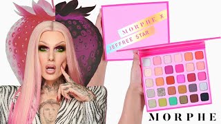 Morphe x Jeffree Star Eyeshadow Palette Review + Swatches