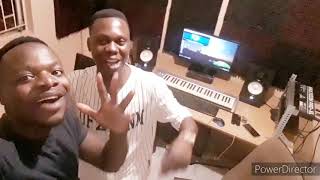 Oyu mwana Freestyle Video In The Studio with Ras Chatty Boss Dhehwa n Cannah D