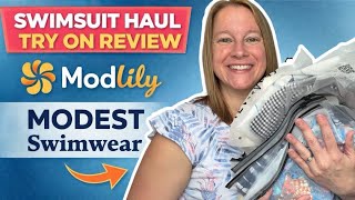 Modlily Swimsuit Try-On Haul 👙 Modest Swimwear Clothing Review | Affordable & Flattering Finds