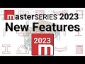 MasterSeries 2023 is Here! Latest Features and Highlights - Structural Engineering Design Software