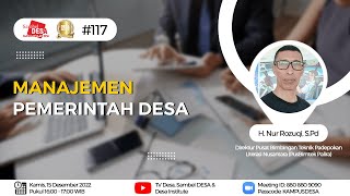 Manajemen Pemerintah Desa | Sambel DESA #117