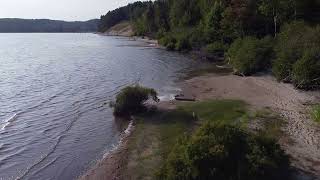 Lac Simon - Quebec - Scenic drone footage, Duhamel Canada