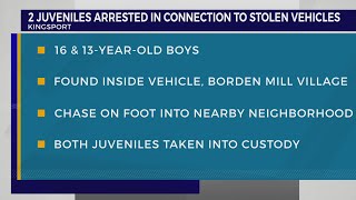 Kingsport PD: Juveniles believed to be connected to multiple violent felonies apprehended