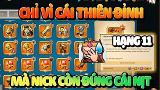 Chỉ Vì Ham Cái Thiên Đỉnh Sức Mạnh! Đang Ngon Lành Trở Thành Cọng Dây Nịt Rise of Kingdoms!