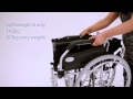 elitecare self propelled wheelchair with handbrakes and quick release wheels fenetic wellbeing