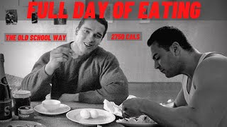 Full Day of Eating Old School Bodybuilding Diet!