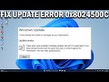 How To Fix Windows Update Error 0x8024500c in Windows 11 or 10 - Easy Fix