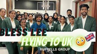 Blesslee Flying to uk 😍| Ruppells Group ❤️🔥