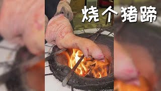 【孤獨美食咖】布衣飯菜，可樂終身，簡簡單單燒個豬蹄吃。#農村美食 #新農人計劃2024