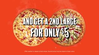 BOGO $5 Large Pizzas