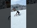 🌨️😍 mountain bike snow sending ☃️❄️ shorts