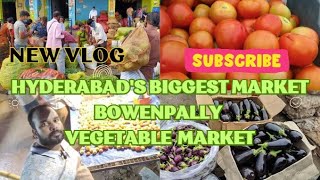 Exploring the Grandeur of Hyderabad's Biggest Market: The Bowenpally Vegetable Market