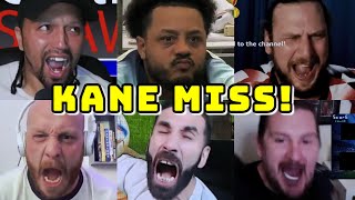 BEST COMPILATION | HARRY KANE PENALTY MISS | LIVE WATCHALONG FANS CHANNEL