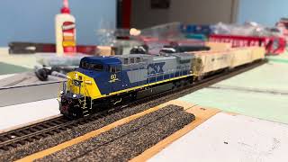 First run of the Scaletrains CSX AC4400 No. 60