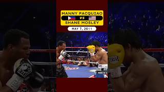 Manny Pacquiao 🇵🇭 VS 🇺🇸 Shane Mosley | May 7, 2011 | SHOWTIME SPORTS | UHD 2160P 60FPS