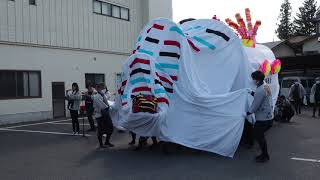 令和３年度 矢高諏訪神社春季祭典 上山獅子舞（4K撮影テスト映像12）