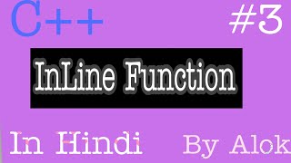 C++ Inline Function | Inline Keyword | CPP Video Tutorial #tiktokgirls #trending