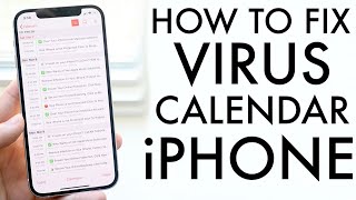 How To FIX iPhone Calender Spam! (2021)
