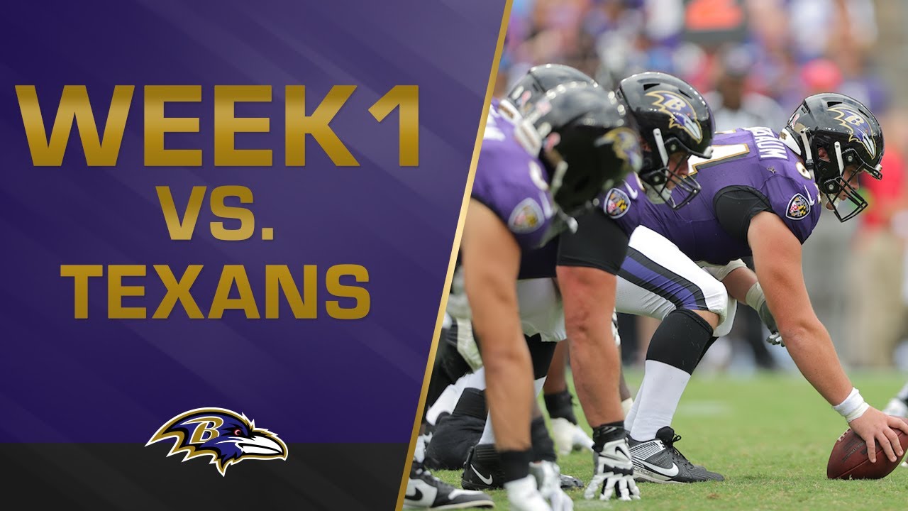 Full Highlights: Ravens Beat Texans, 25-9, In Opener | Baltimore Ravens ...