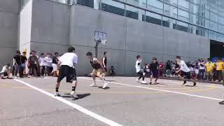 3×3バスケ 男子チーム！試合！♪（NSG夏フェス　アップルスポーツカレッジ）