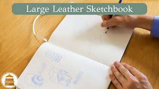 Large Leather Sketchbook