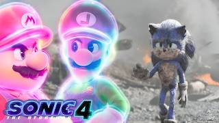 SONIC Viaja Al UNIVERSO MARIO y Junto a SILVER DERROTAN A ROBOTNIC MAXIMO PODER EN SONIC 4 - Teoría