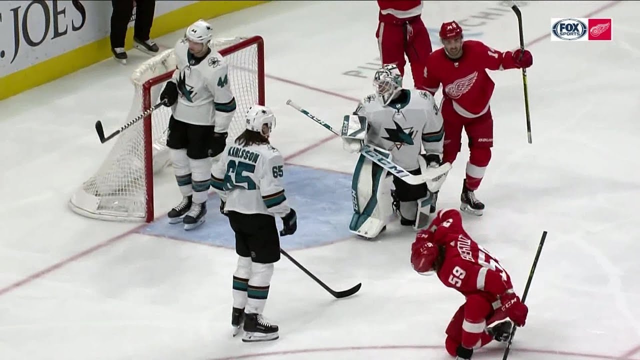 31 Dec 2019 | Detroit | Red Wings Vs Sharks [Video Highlights - Regular ...