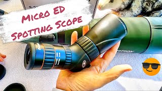 Celestron Hummingbird 9-27X 56mm ED Micro Spotting Scope Review